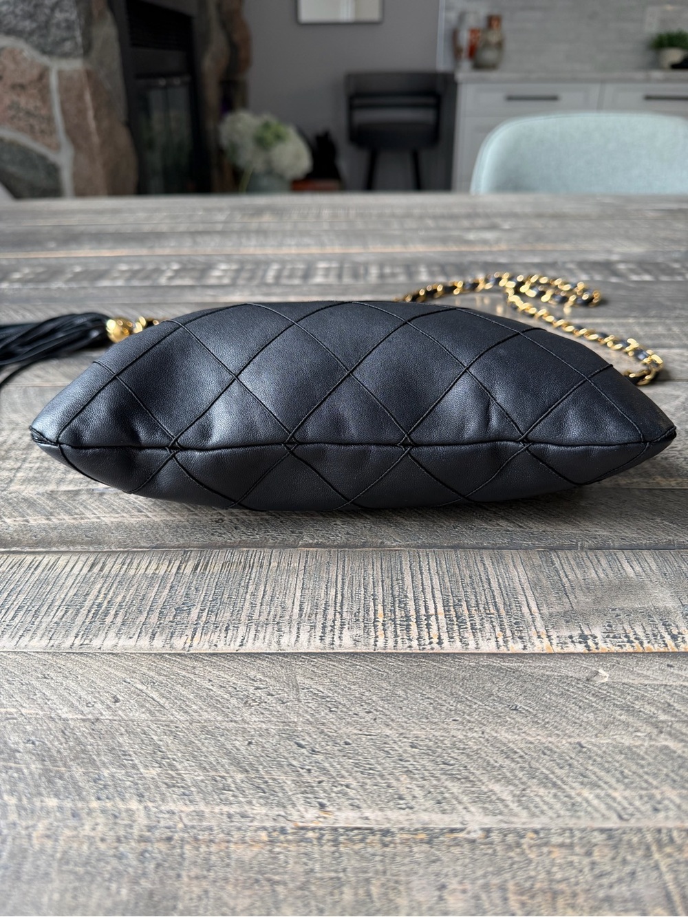 Vintage Chanel Quilted Tassel Shoulder Bag - Picture 5 of 16